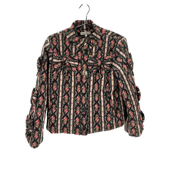 Loveshackfancy 'Gianna' Red Jacket Size XS - Picture 1 of 3